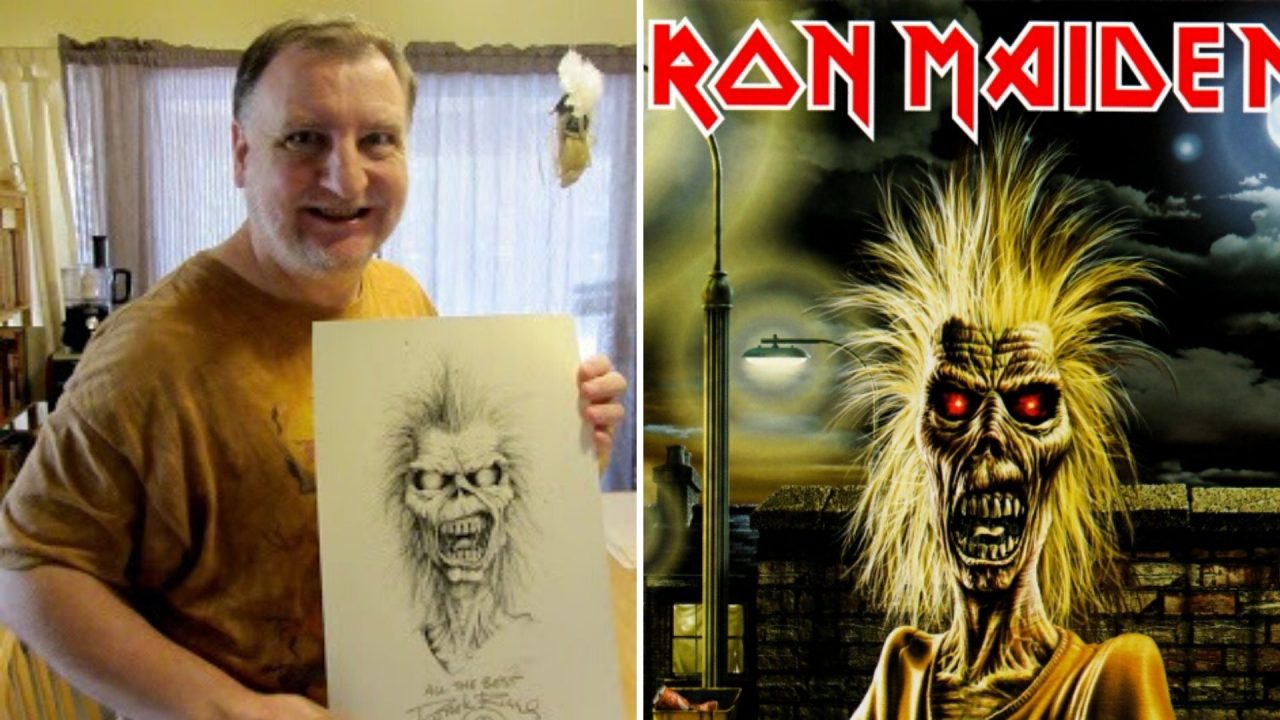 Derek Riggs, ilustrador de Iron Maiden es reconocido como el más importante  del metal de todos los tiempos