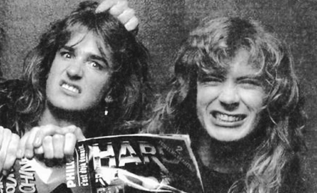 David Ellefson y Dave Mustaine