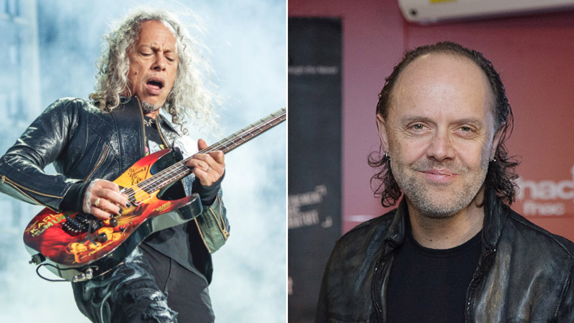 Kirk Hammett Lars Ulrich