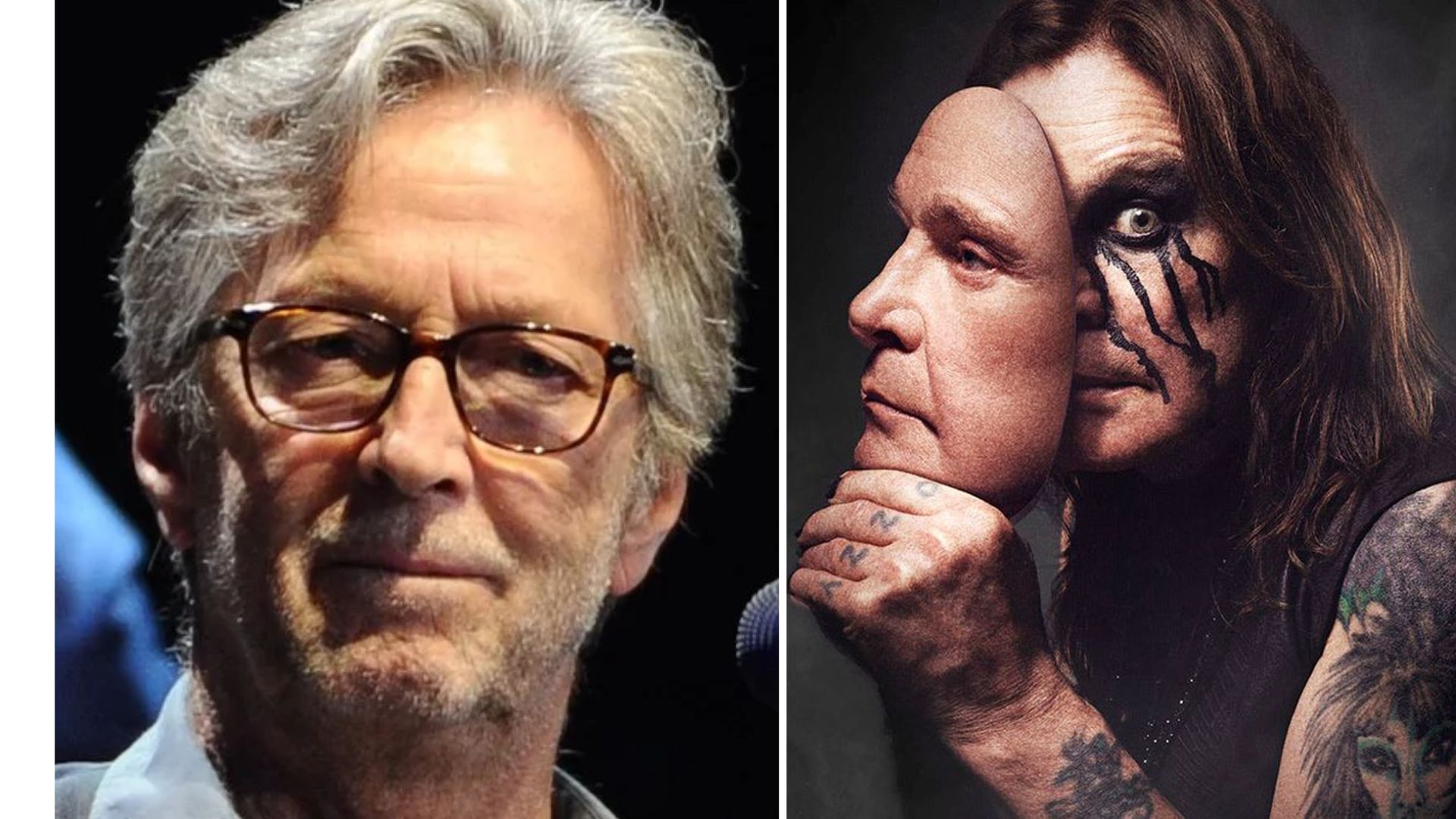 Un paranoico Ozzy Osbourne pensaba que Eric Clapton lo detestaba