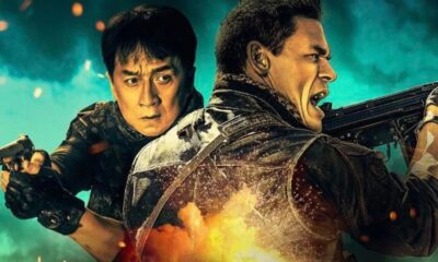 Cartel promocional de la película "Proyecto Extracción" con Jackie Chan y John Cena.