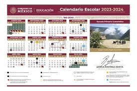 Calendario Escolar 2023-2024 en México: Días Festivos, Vacaciones y Puentes