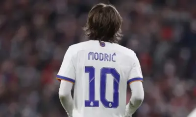Luka Modric con la camiseta del Real Madrid