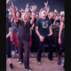Metallica disfrutando de show de Judas Priest