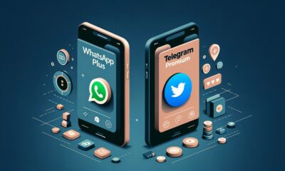 Contraste de Innovación: WhatsApp Plus y Telegram Premium a la Luz