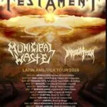 Testament anuncia el Latin America Tour 2026 con Municipal Waste e Immolation