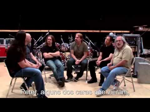 Miembros de Angra asisten al show de Dream Theater y se fotografían con Mike Portnoy