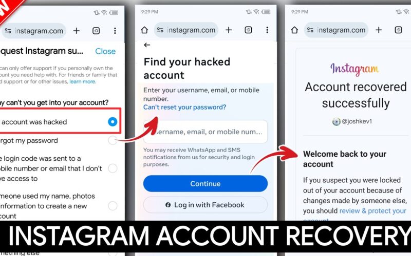 Cómo recuperar una cuenta de Instagram hackeada en 2026: pasos oficiales