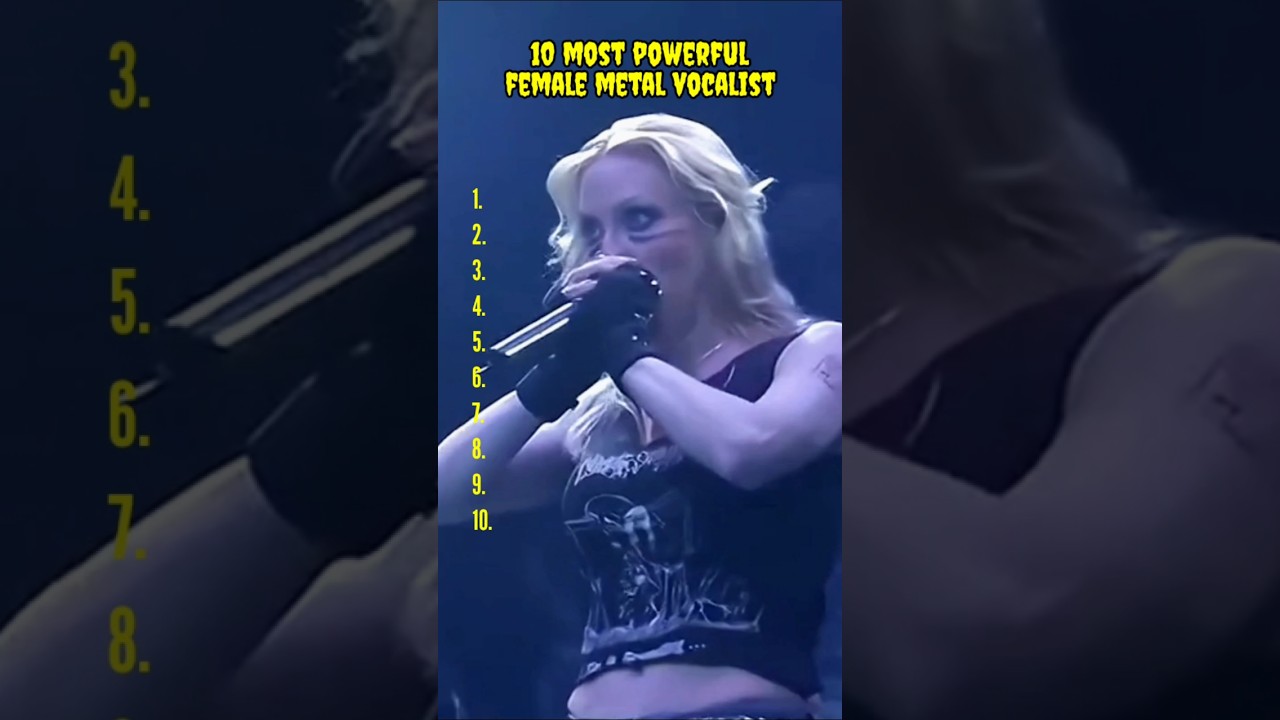 10 frontwomen del metal con rangos vocales más impresionantes