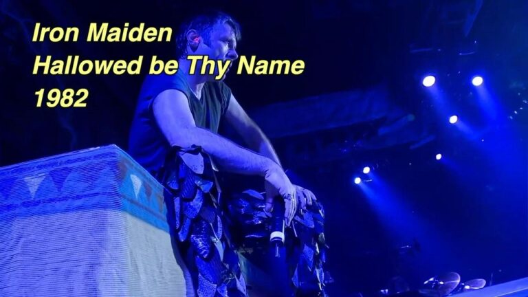 Hallowed Examples Hallowed Be Thy Name (Iron Maiden): letra en español, traducción y ...