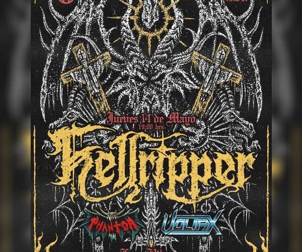 Hellripper debuta en CDMX el 14 de mayo en Foro Hilvana