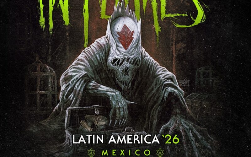 In Flames vuelve a México: gira oficial de mayo de 2026