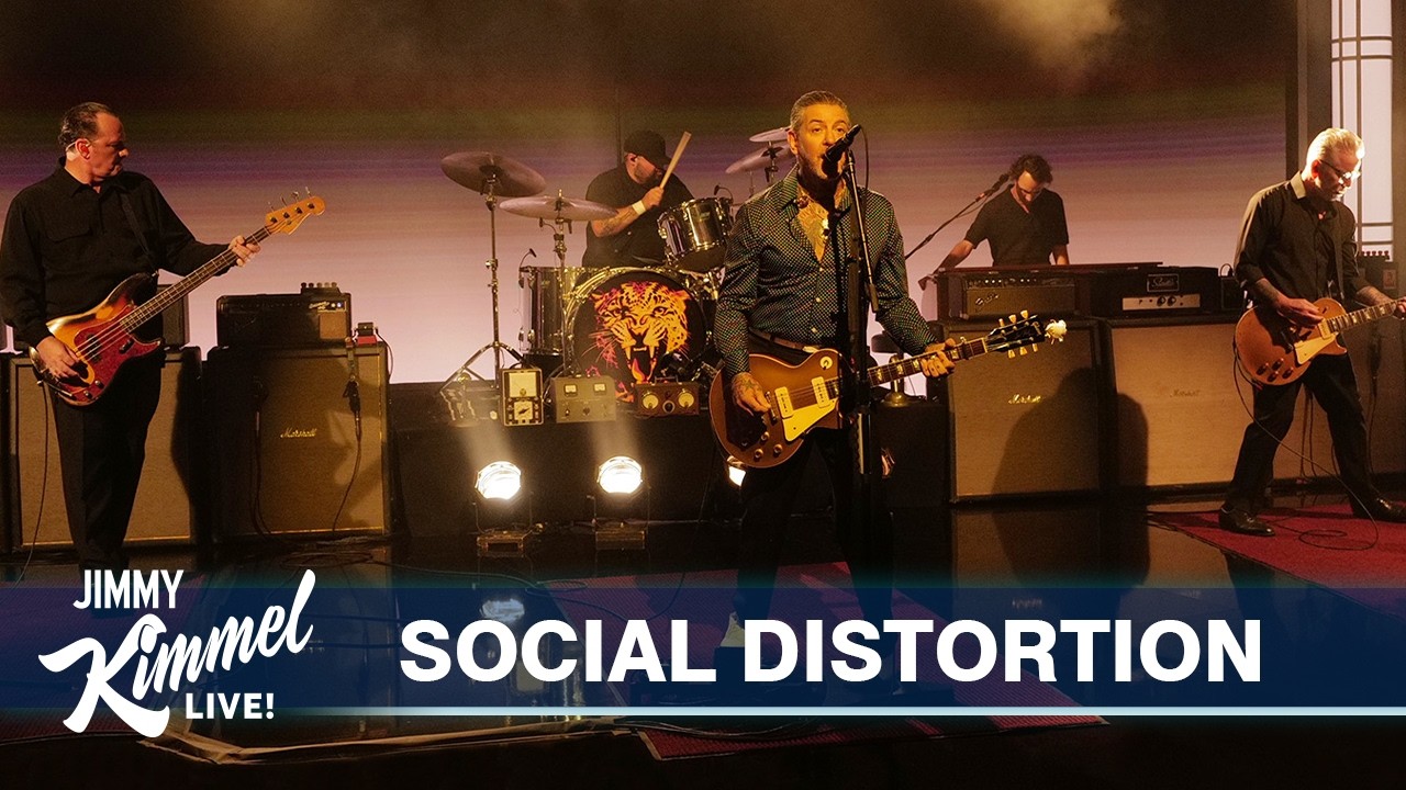 Social Distortion toca «Born To Kill» en Jimmy Kimmel Live!