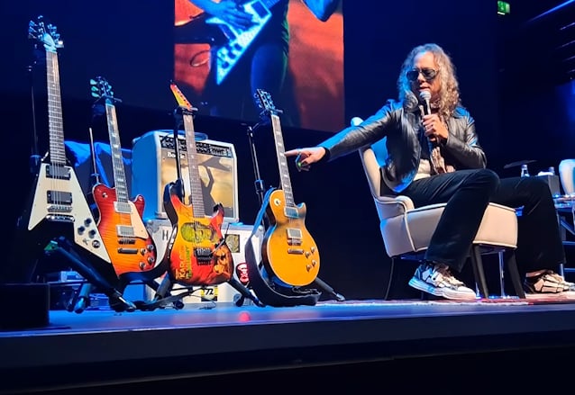 Kirk Hammett de Metallica revela su colección de guitarras