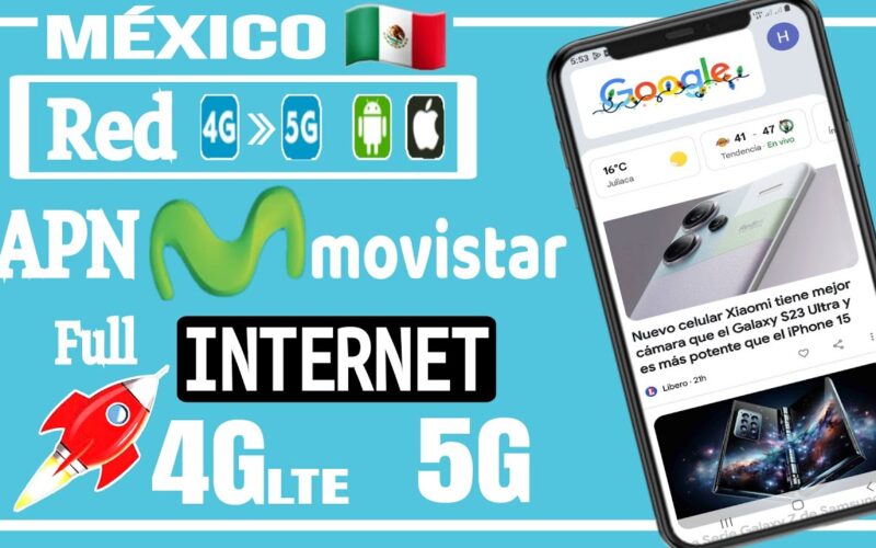 Configurar APN Movistar México 2026 para Internet y MMS