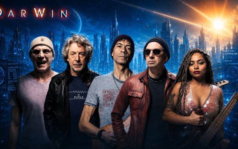 DarWin Estrena Video de “Five Steps On The Sun”: Prog Supergrupo con Phillips, Howe y Dey