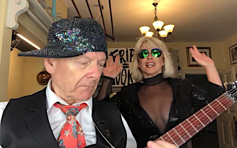 Robert Fripp y Toyah reviven su versión de Nookie de Limp Bizkit en un viaje al pasado