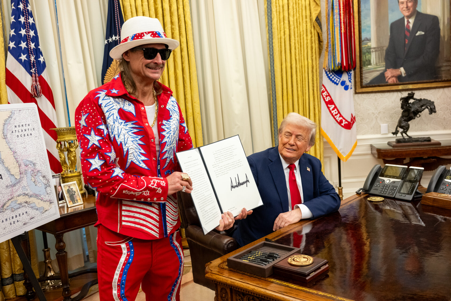 Kid Rock describe su amistad con Donald Trump como un asiento de primera fila