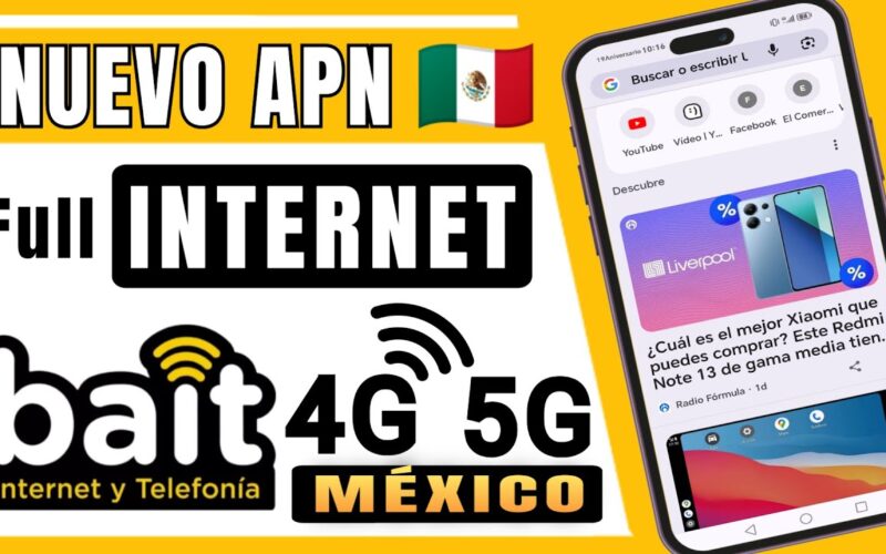 Configurar APN Bait México 2026: Guía Paso a Paso para Internet Móvil