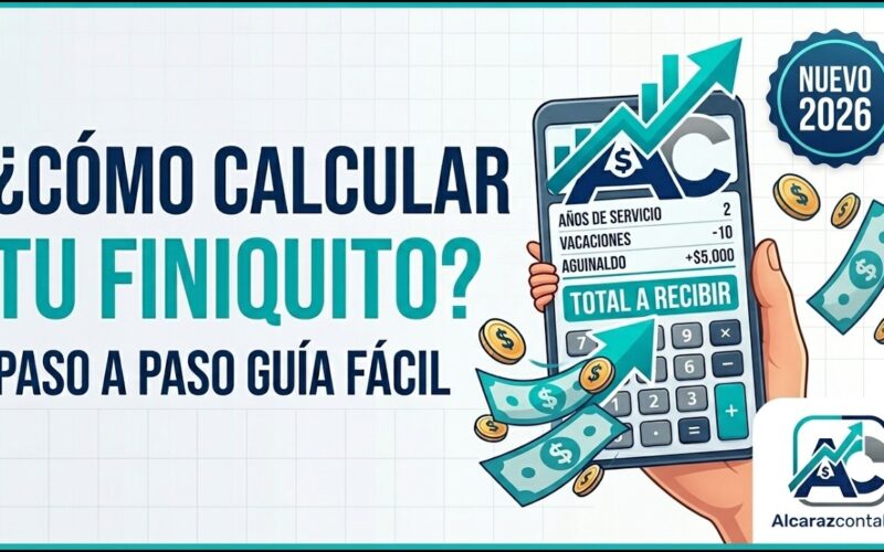 Cómo Calcular el Finiquito en México 2026: Guía Completa y Ejemplos