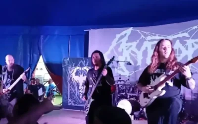 Billy Strings se une a Cryptopsy en el escenario durante su festival Ionia Freak Fair