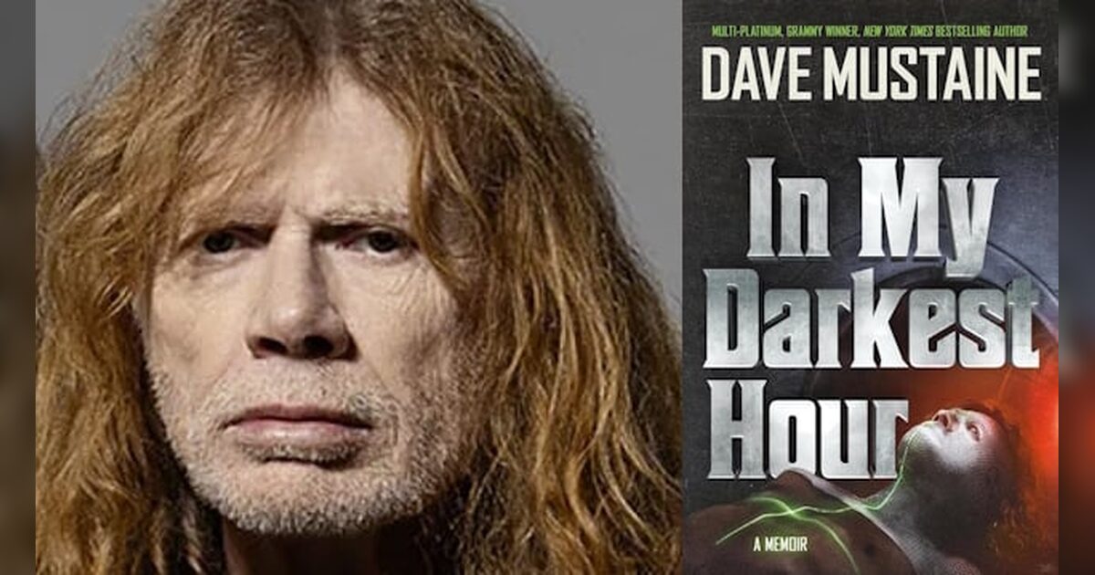 Dave Mustaine de Megadeth anuncia evento especial por su libro en Nueva York