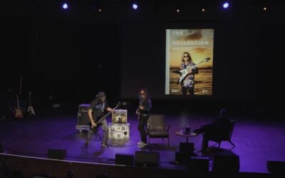 Kirk Hammett de Metallica revela su colección de guitarras y jammea en Londres
