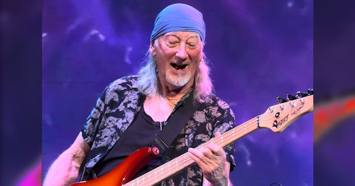 Roger Glover no se cansa de tocar "Smoke on the Water"