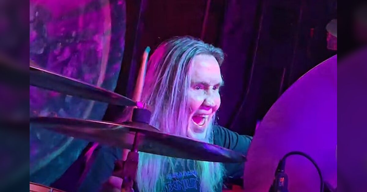 Nicko McBrain de Iron Maiden arranca gira con Titanium Tart en Florida