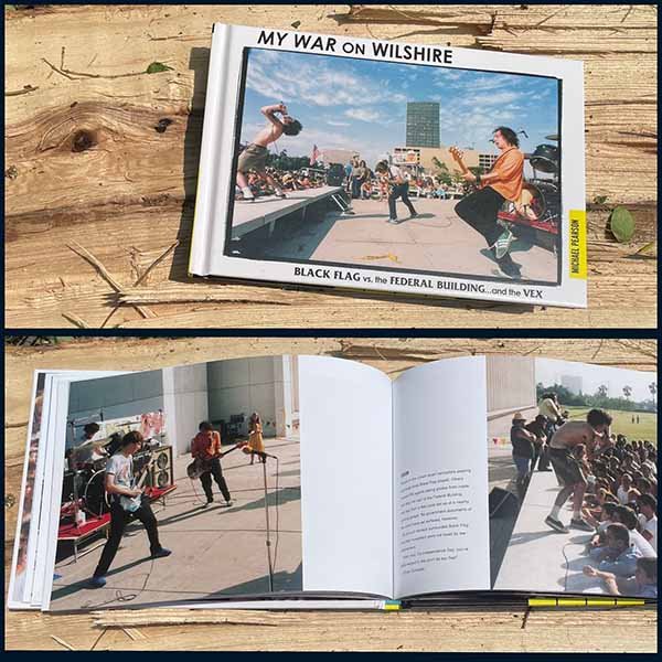 Anuncian el libro fotográfico MY WAR ON WILSHIRE sobre Black Flag en 1983
