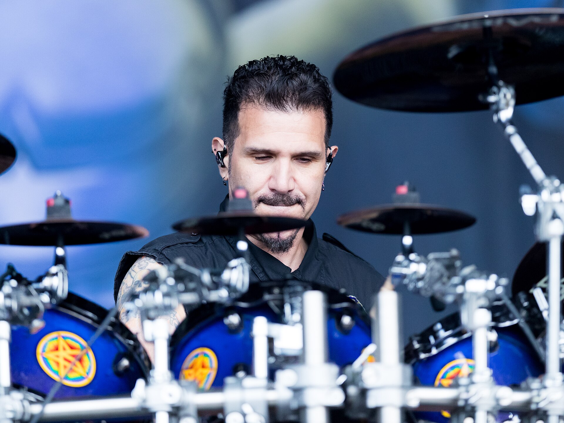 Charlie Benante, baterista de Anthrax, durante un concierto en Wacken, sobre el retiro de Anthrax