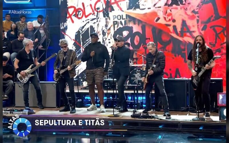 Sepultura y Titãs unen fuerzas en televisión brasileña para interpretar el clásico «Polícia»