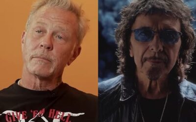 James Hetfield de Metallica elogia a Tony Iommi de Black Sabbath como su mayor inspiración