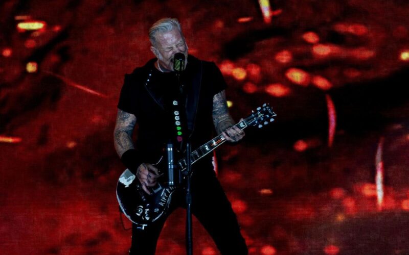 Las canciones más y menos tocadas por Metallica en su gira mundial M72