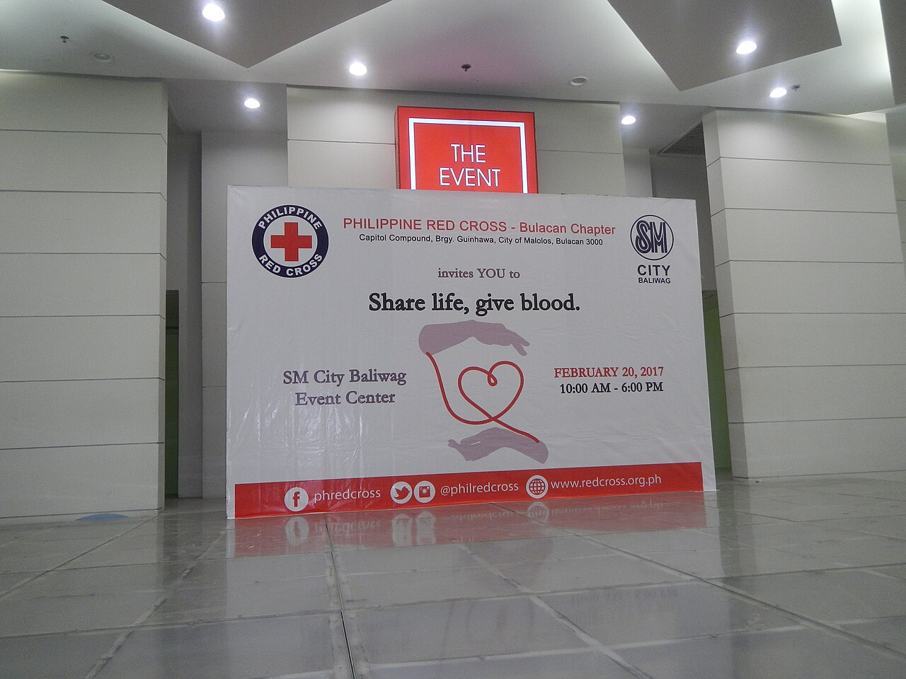 Jornada de donación de sangre organizada por la Cruz Roja