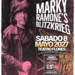 MARKY RAMONE vuelve a la Argentina con su banda “BLITZKRIEG”