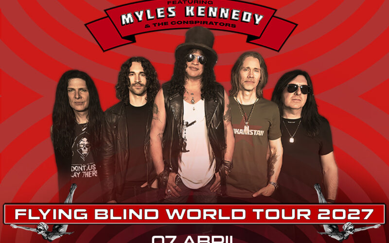 SLASH FT MYLES KENNEDY AND THE CONSPIRATORS regresan a la Argentina