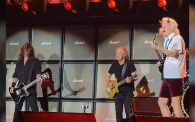 Dave Grohl se une a AC/DC en el escenario
