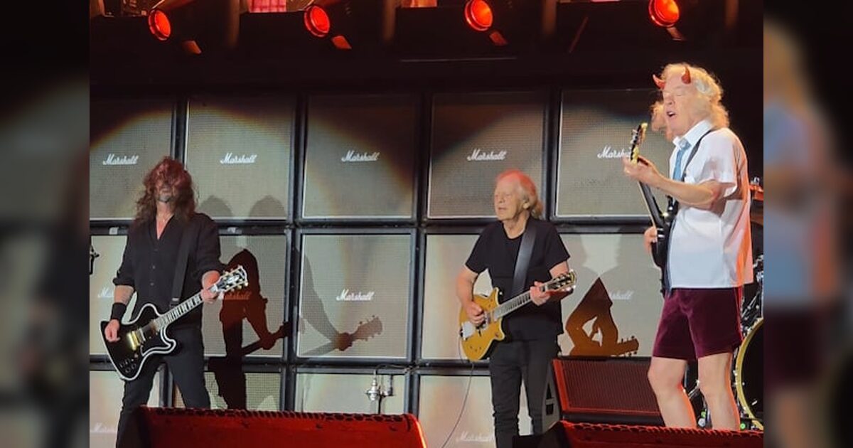 Dave Grohl se une a AC/DC en el escenario