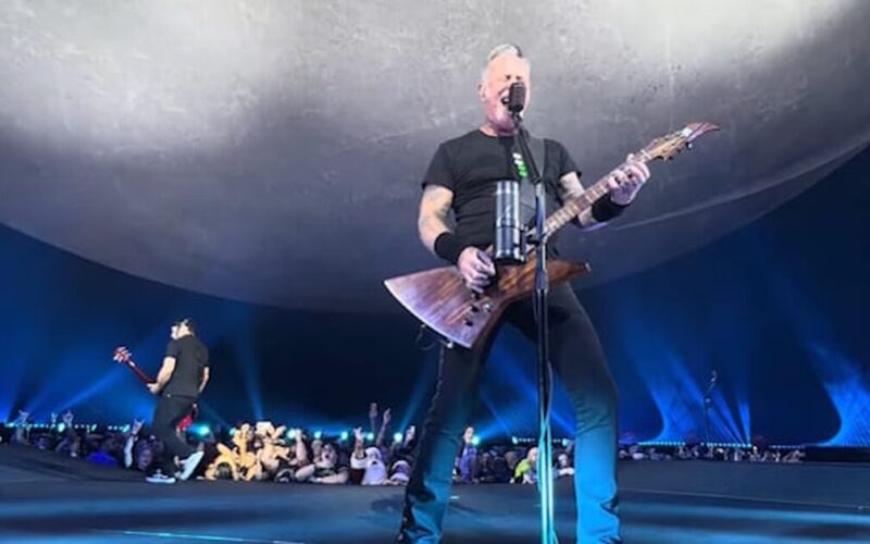 Metallica revive «Devil’s Dance» tras 18 años en su residencia de Las Vegas Sphere
