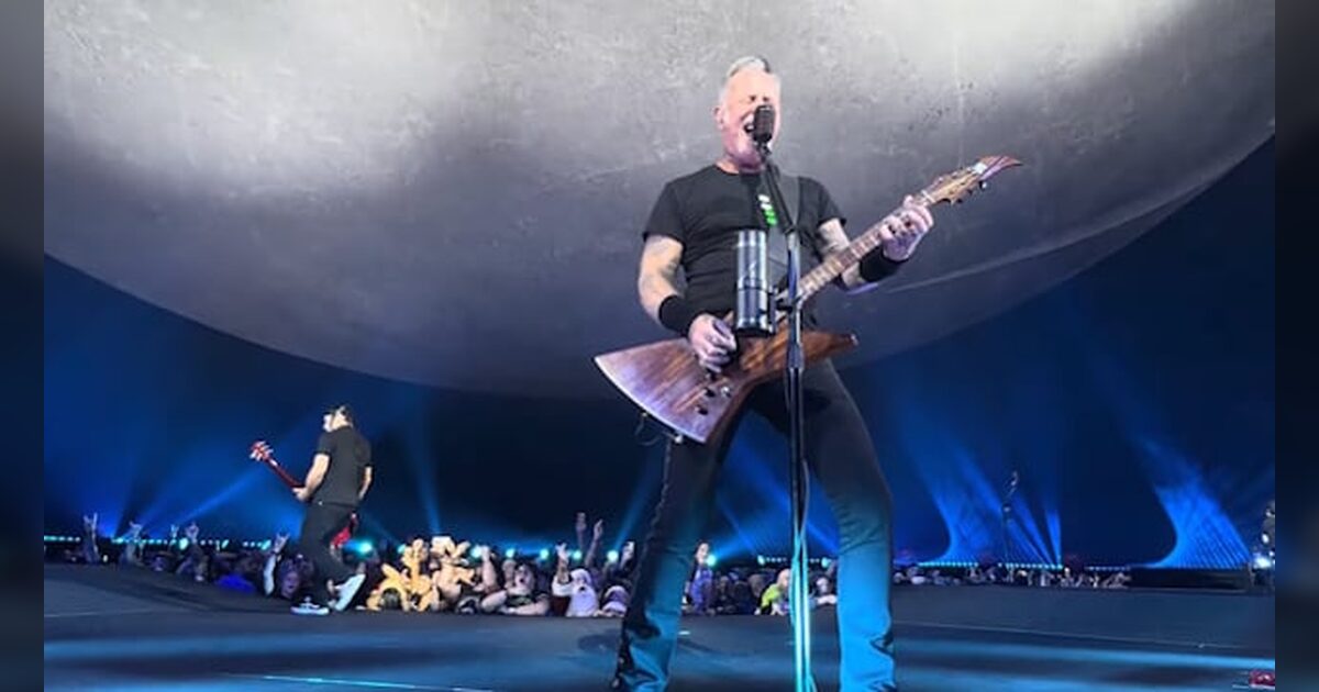 Metallica revive «Devil's Dance» tras 18 años en su residencia de Las Vegas Sphere