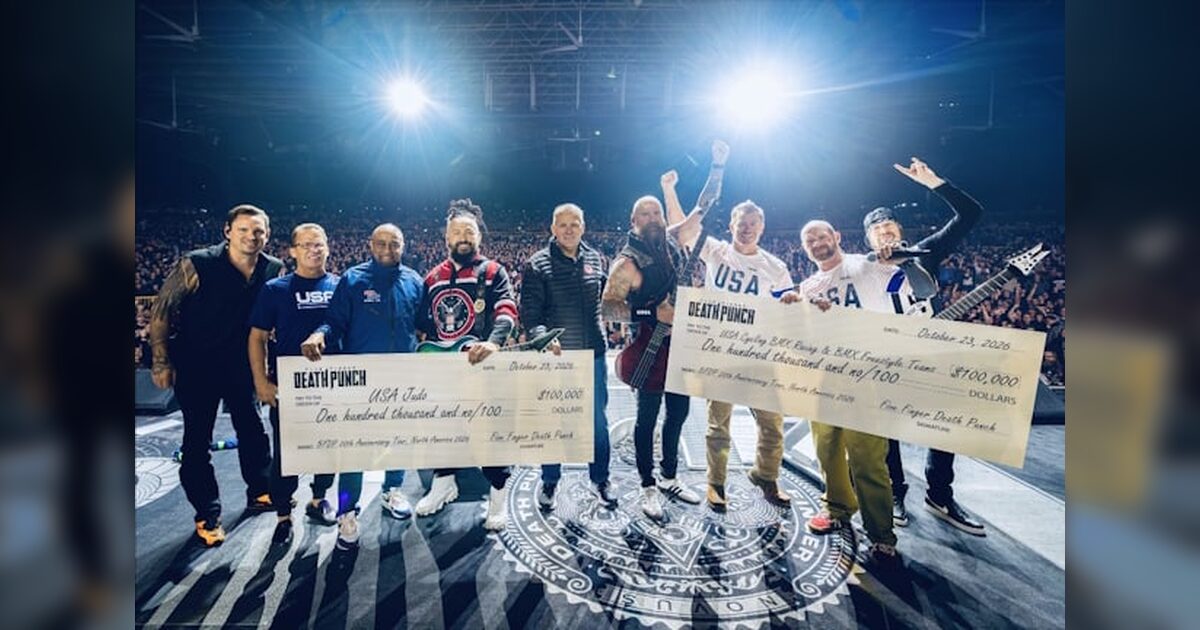 Five Finger Death Punch apoya a atletas olímpicos