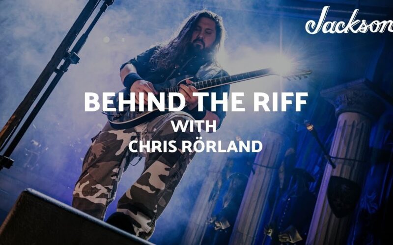 Chris Rörland de Sabaton presenta su primera guitarra signature con Jackson