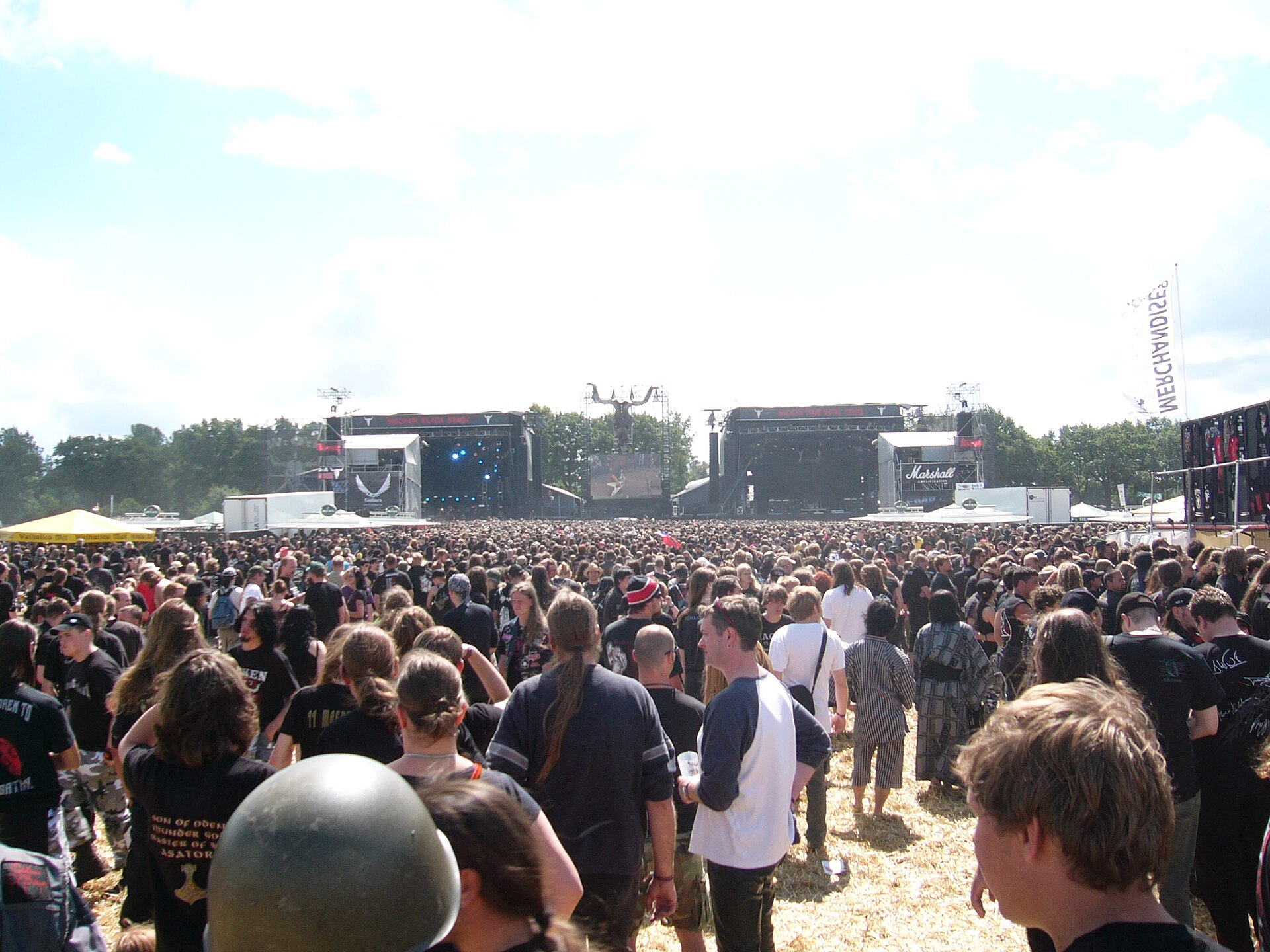 Escenario del festival Wacken Open Air, donde se grabó el álbum en vivo incluido en el Immortal box set