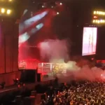 Bruce Dickinson de Iron Maiden interpretó “The Trooper” desde backstage en Ecuador