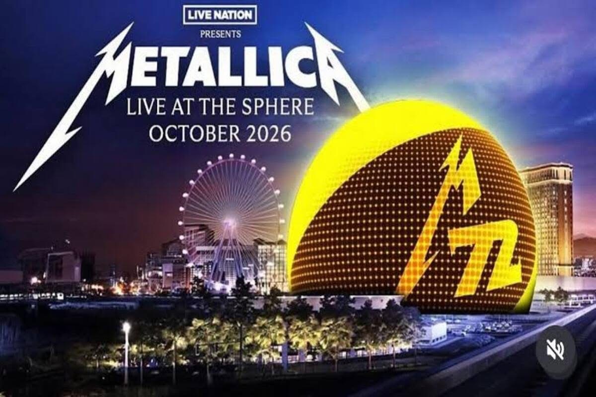 metallica sphere las vegas